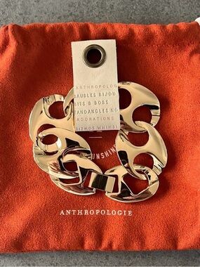 Anthropologie Bottlecap Link Bracelet